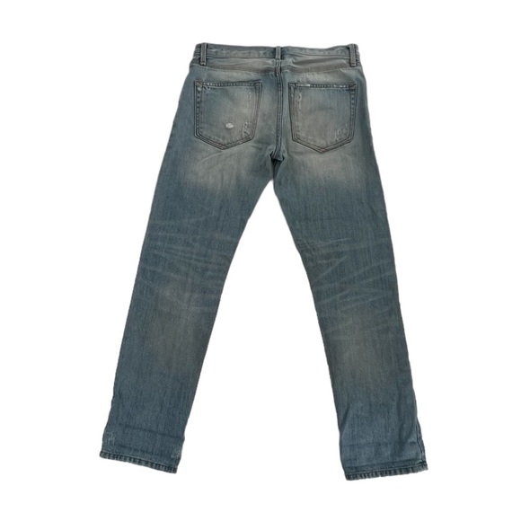 GAP 1969 Sexy Boyfriend Straight Leg Distressed Jeans Size 24 Women’s - Picture 3 of 6